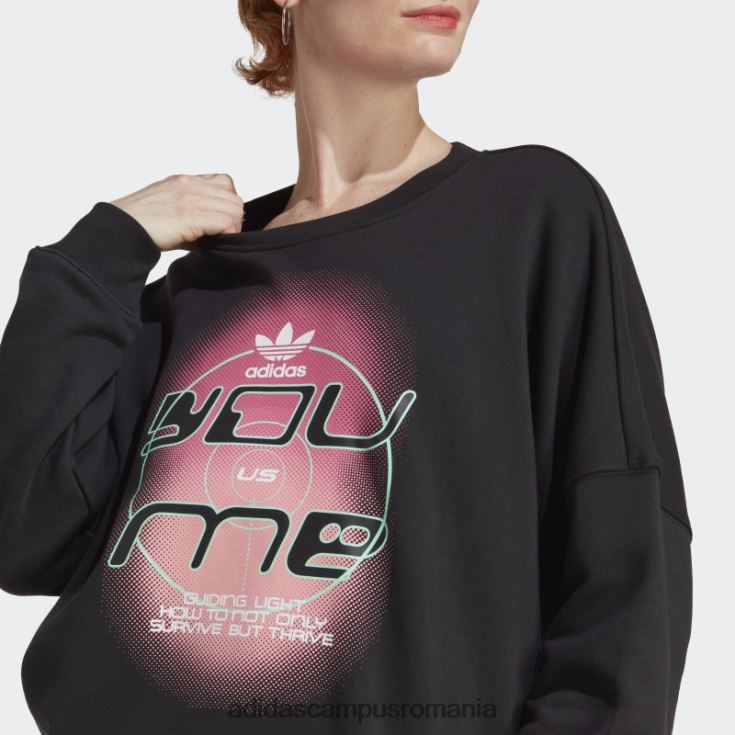 adidas campus romania hanorac negru întotdeauna original femei negru J266N29730