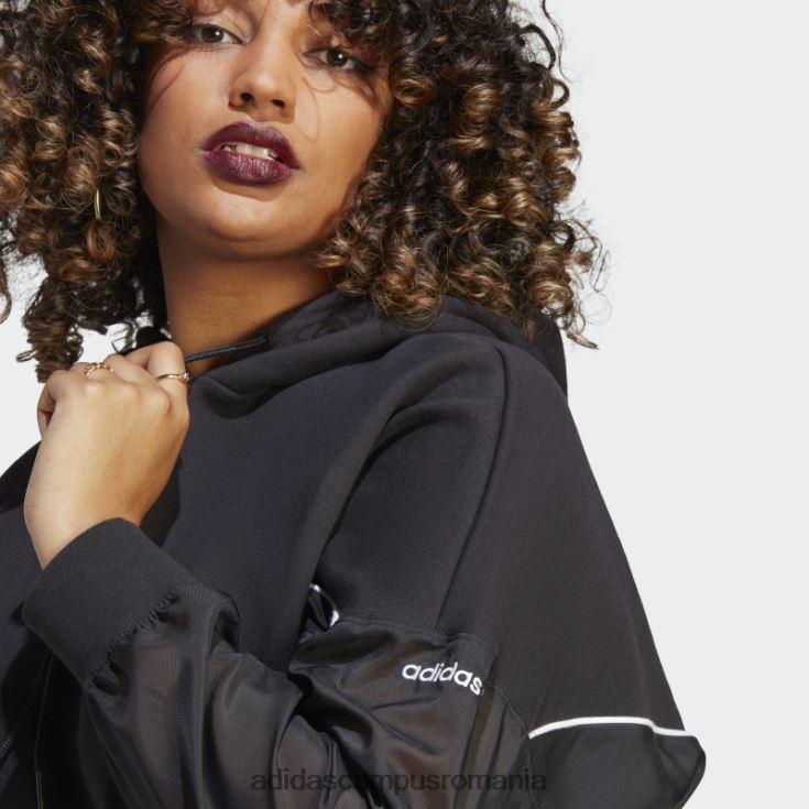 adidas campus romania hanorac negru originals femei negru J266N216492