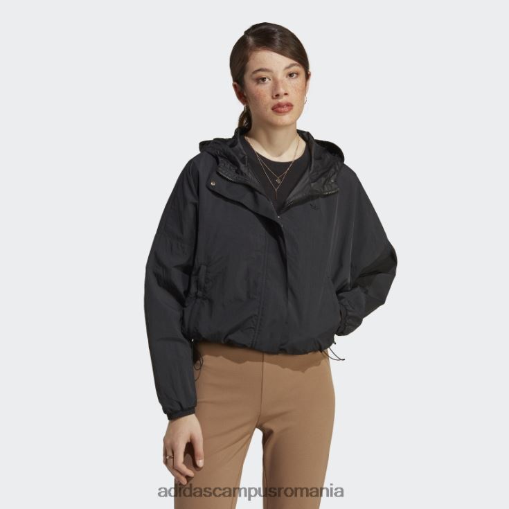 adidas campus romania hanorac negru premium essentials nailon cu fermoar adidas femei negru J266N29723