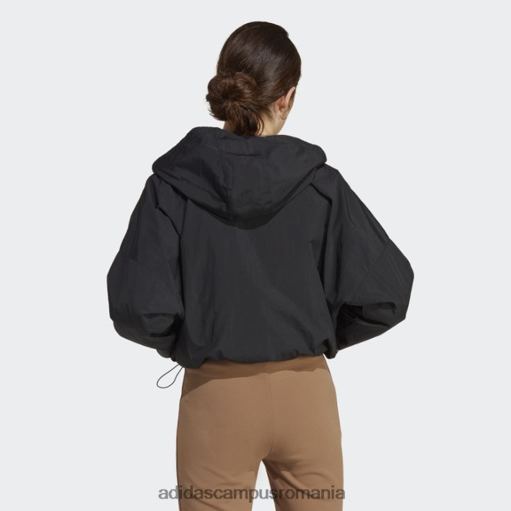 adidas campus romania hanorac negru premium essentials nailon cu fermoar adidas femei negru J266N29723
