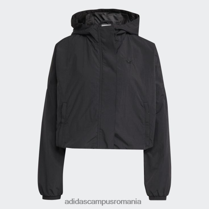 adidas campus romania hanorac negru premium essentials nailon cu fermoar adidas femei negru J266N29723
