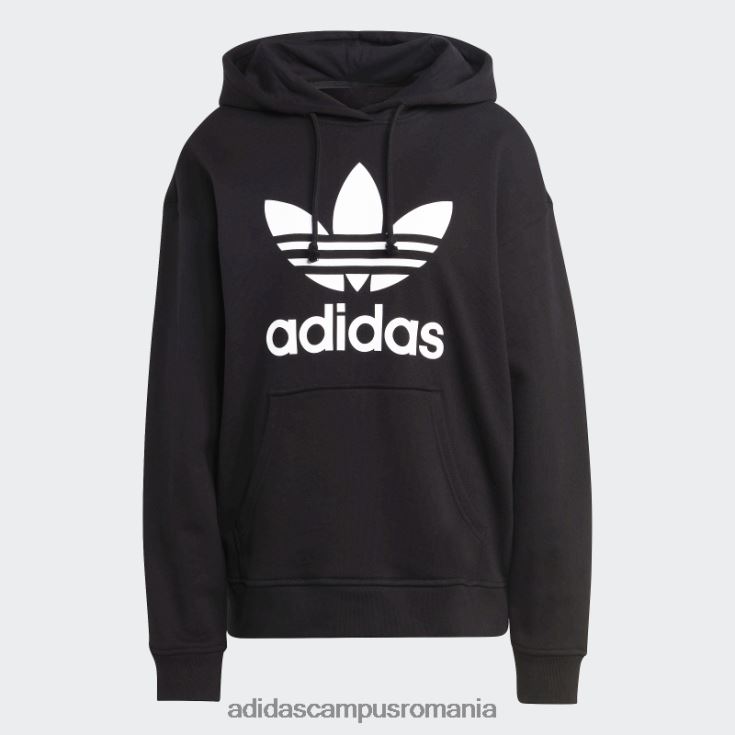 adidas campus romania hanorac negru trefoil femei negru J266N217447