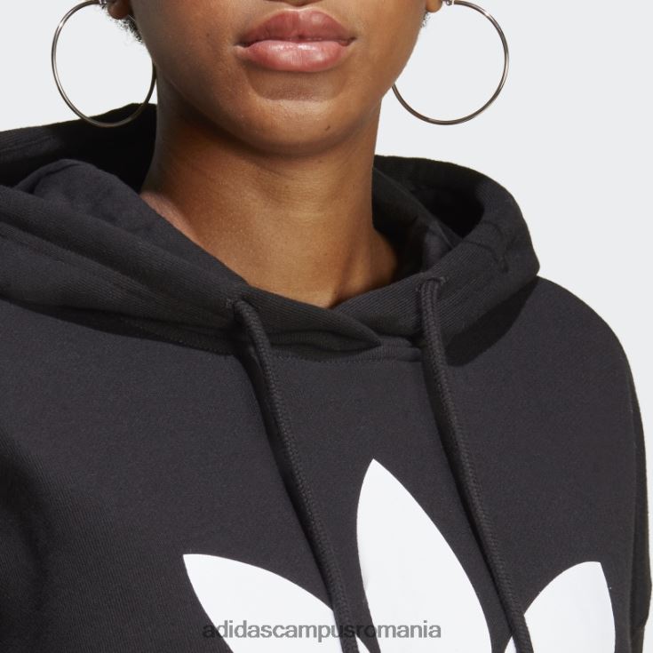 adidas campus romania hanorac negru trefoil femei negru J266N217447