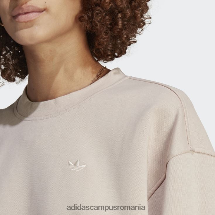 adidas campus romania hanorac premium essentials crew taupe adidas femei taupe J266N216500