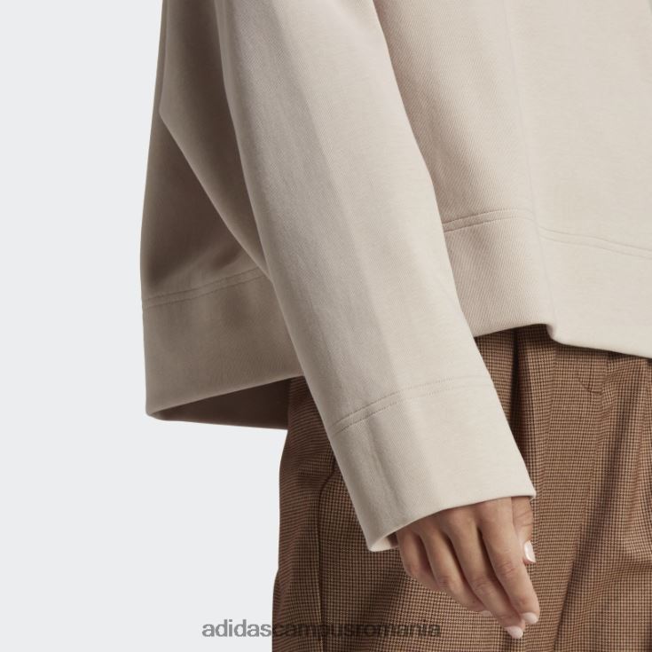 adidas campus romania hanorac premium essentials crew taupe adidas femei taupe J266N216500