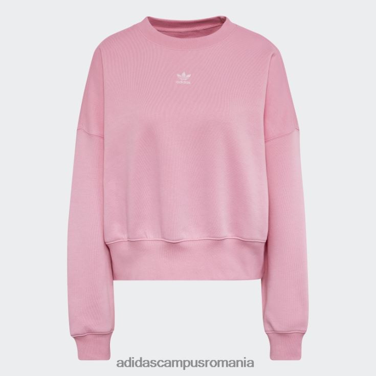 adidas campus romania hanorac roz adicolor essentials fleece adidas femei roz J266N210425