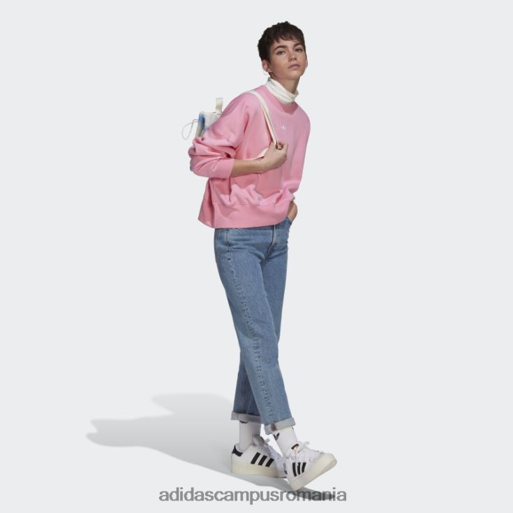 adidas campus romania hanorac roz adicolor essentials fleece femei roz J266N23760