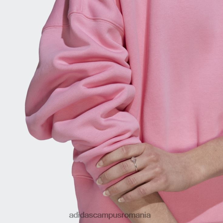 adidas campus romania hanorac roz adicolor essentials fleece femei roz J266N23760