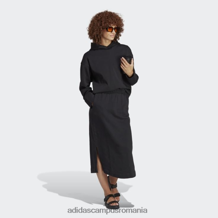 adidas campus romania hanorac scurt premium essentials negru femei negru J266N22348