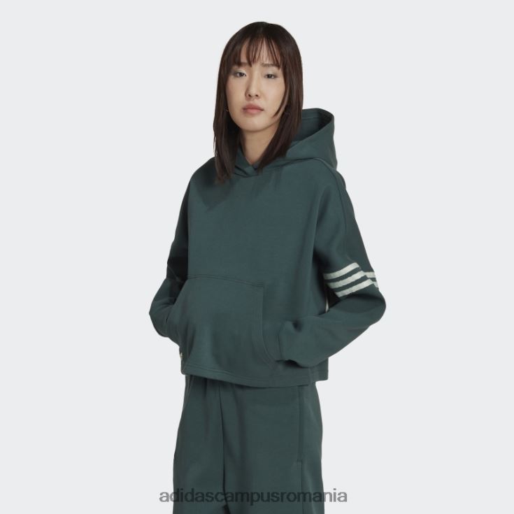 adidas campus romania hanorac verde mineral adicolor neuclassics femei verde mineral J266N217578