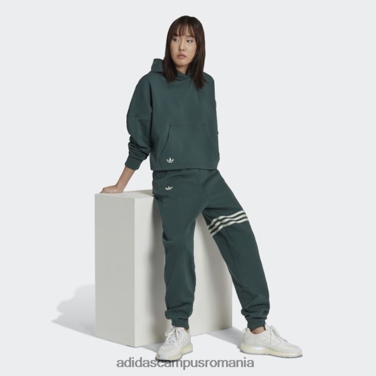 adidas campus romania hanorac verde mineral adicolor neuclassics femei verde mineral J266N217578