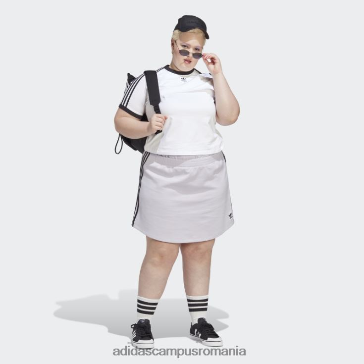 adidas campus romania intotdeauna fusta originala (plus marime) argintie zori adidas femei zori argintii J266N210098