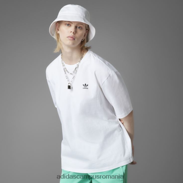 adidas campus romania intotdeauna original tricou grafic liber alb femei alb J266N23692