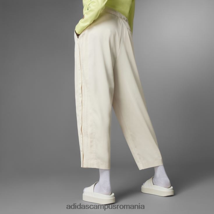 adidas campus romania intotdeauna originali pantaloni relaxati albi femei alb J266N210604