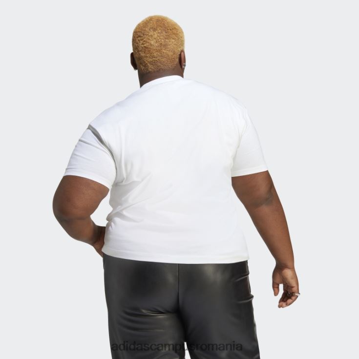 adidas campus romania intotdeauna tricou original (plus marime) alb adidas femei alb J266N217478
