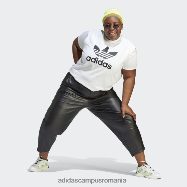 adidas campus romania intotdeauna tricou original (plus marime) alb adidas femei alb J266N217478