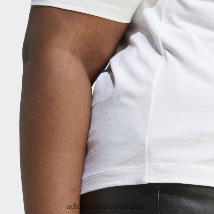 adidas campus romania intotdeauna tricou original (plus marime) alb adidas femei alb J266N217478