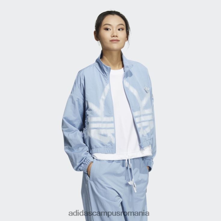 adidas campus romania jachetă adicolor ambiental sky femei cer ambiental/albastru J266N22761