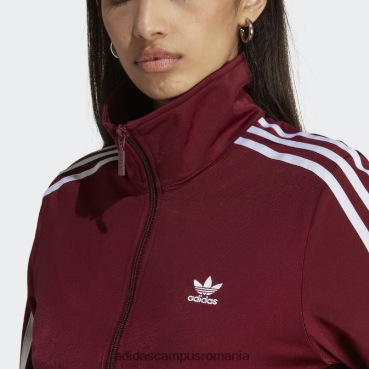 adidas campus romania jachetă adicolor classics firebird roșie femei roșu J266N22299