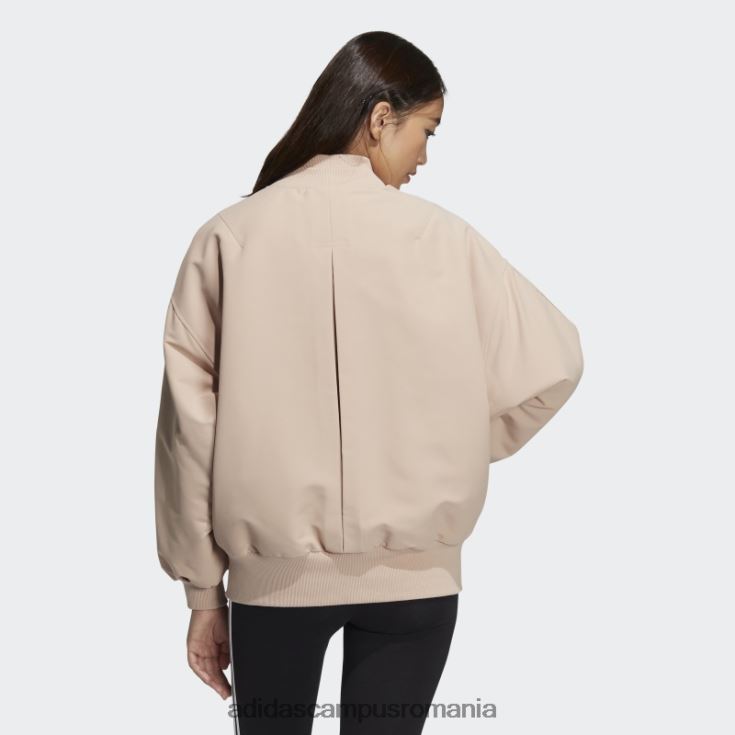 adidas campus romania jachetă ash pearl clash femei frasin perlat/alb J266N23232