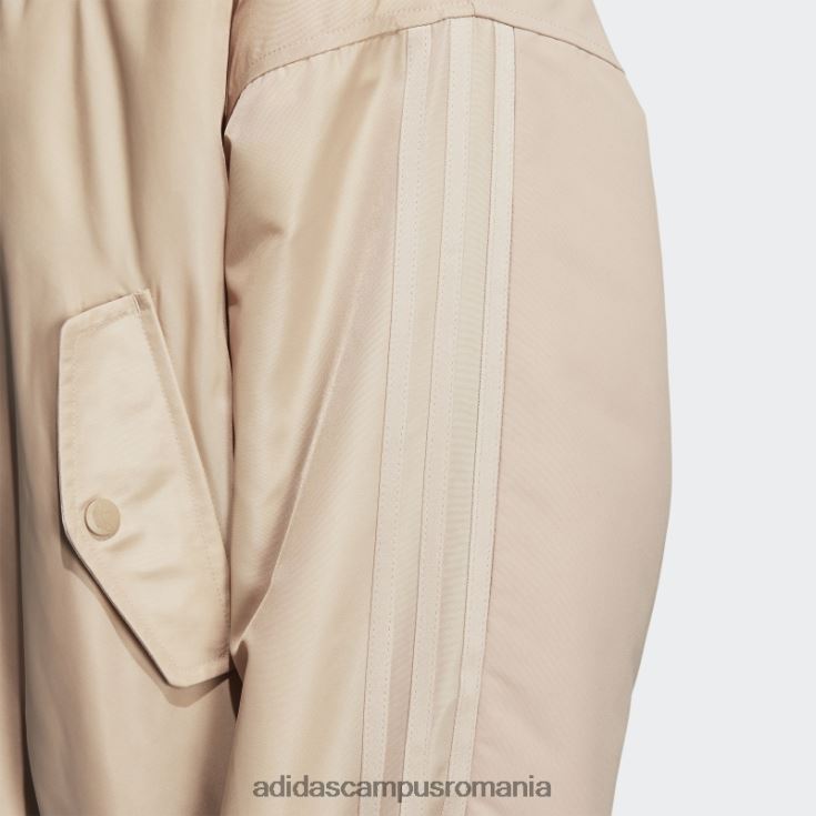 adidas campus romania jachetă ash pearl clash femei frasin perlat/alb J266N23232