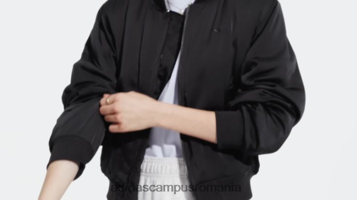 adidas campus romania jachetă bomber premium essentials neagră femei negru J266N216664