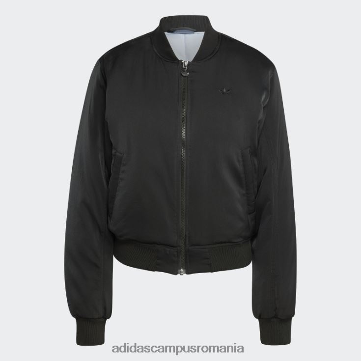 adidas campus romania jachetă bomber premium essentials neagră femei negru J266N216664