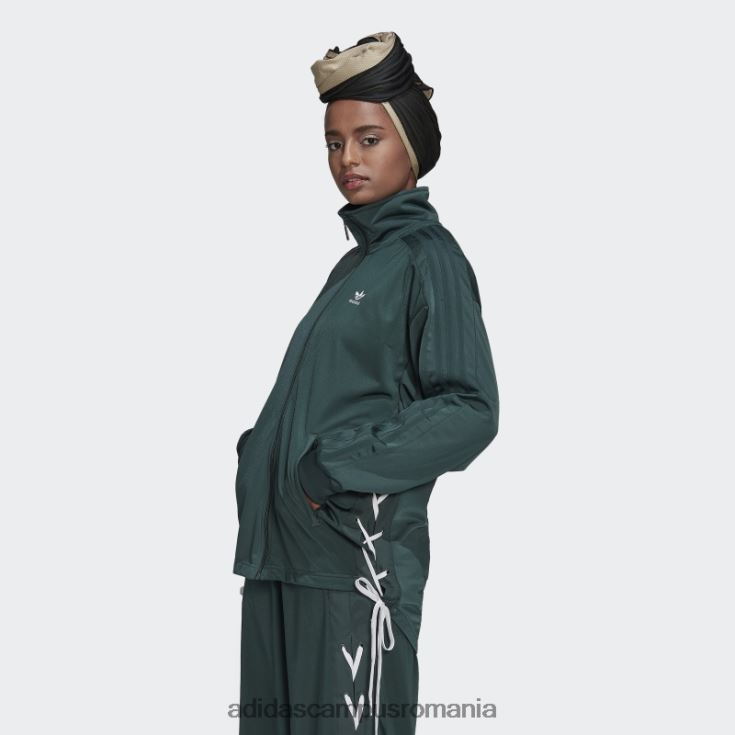 adidas campus romania jachetă de sport cu dantelă întotdeauna originală verde mineral adidas femei verde mineral J266N210740