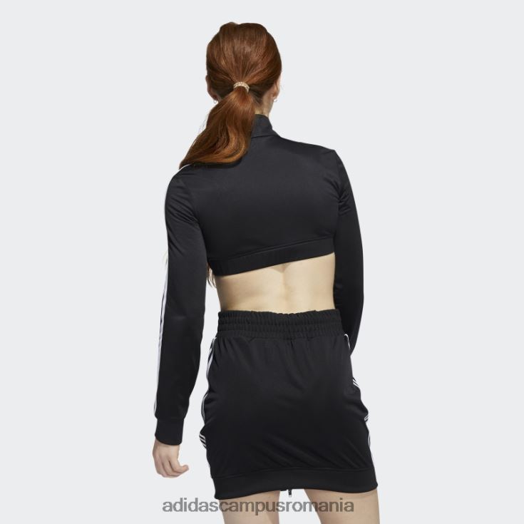 adidas campus romania jachetă de sport neagră cu monogramă jeremy scott femei negru J266N210147
