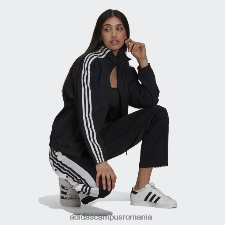 adidas campus romania jachetă neagră adicolor classics cu blocare adidas femei negru J266N210257