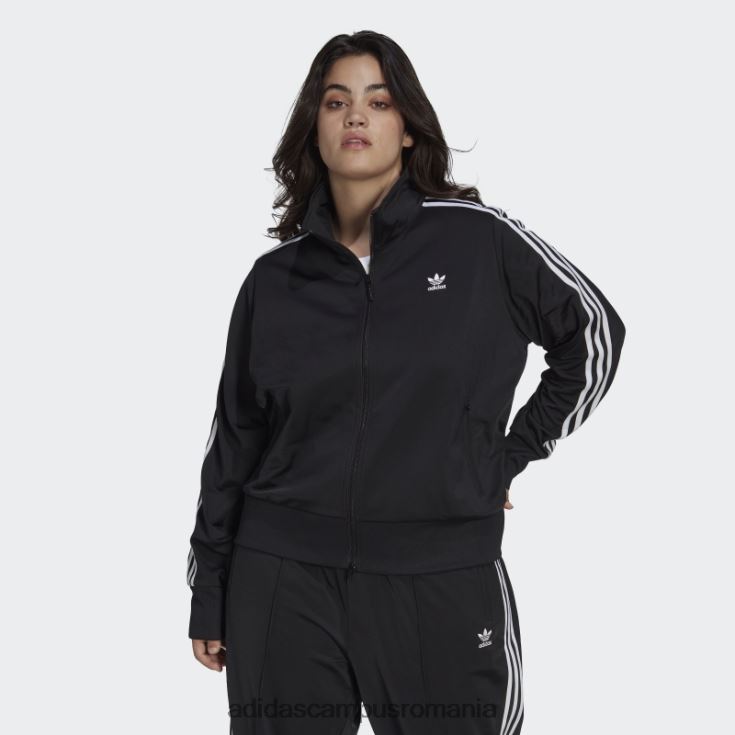 adidas campus romania jachetă neagră adicolor classics firebird (mărime plus) femei negru J266N29089