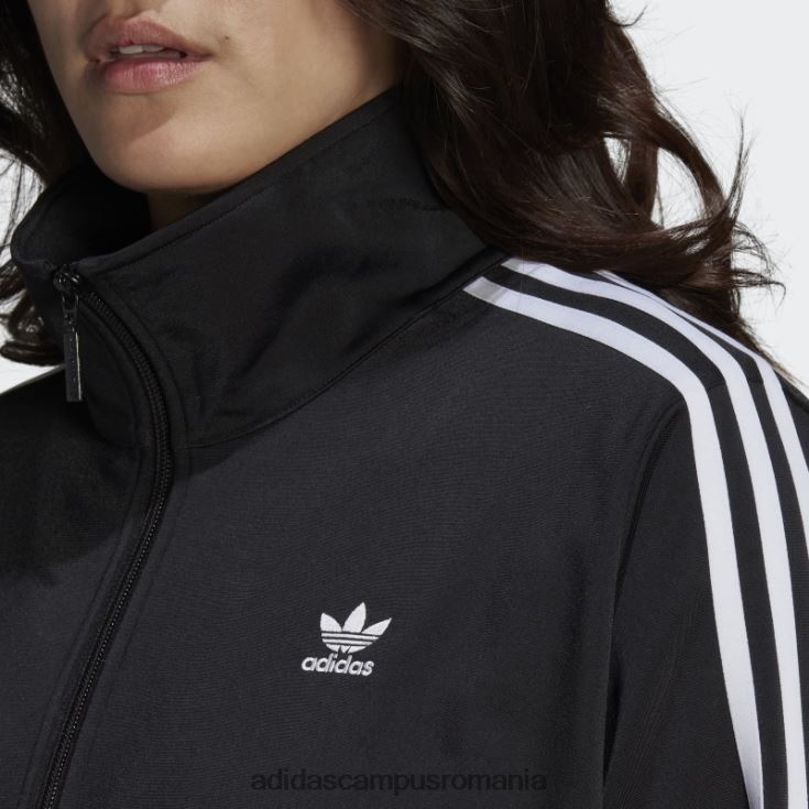adidas campus romania jachetă neagră adicolor classics firebird (mărime plus) femei negru J266N29089