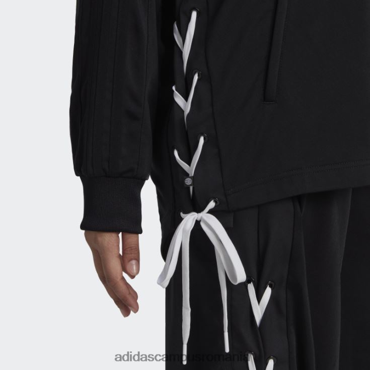 adidas campus romania jachetă neagră întotdeauna originală cu dantelă femei negru J266N210720
