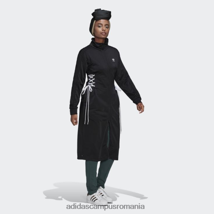 adidas campus romania jachetă neagră întotdeauna originală cu dantelă femei negru J266N22243