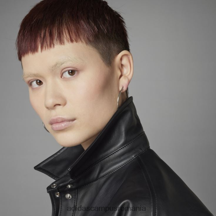 adidas campus romania jachetă neagră întotdeauna originală din piele artificială femei negru J266N210597