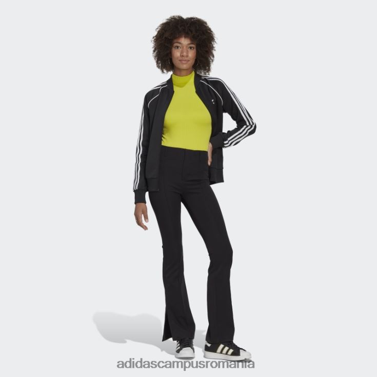 adidas campus romania jachetă neagră primeblue sst femei alb negru J266N28848