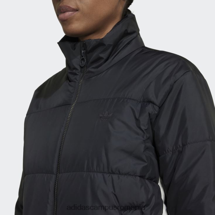 adidas campus romania jachetă puf scurtă neagră femei negru J266N217584