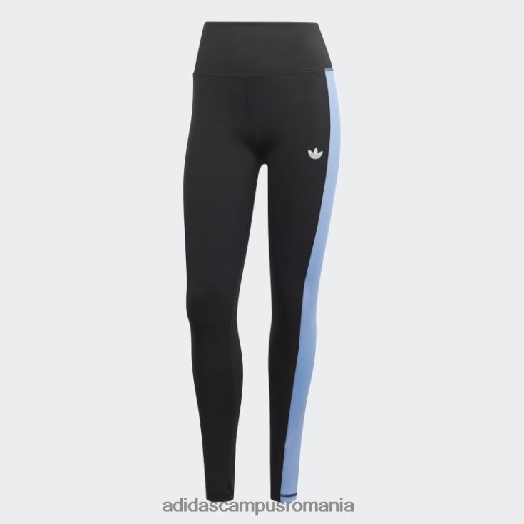 adidas campus romania jambiere cu panou lateral negru femei negru J266N29308