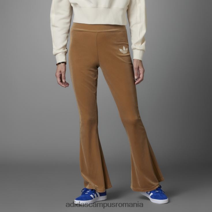 adidas campus romania jambiere evazate maro desert adicolor anii 70 femei desert maro J266N22974