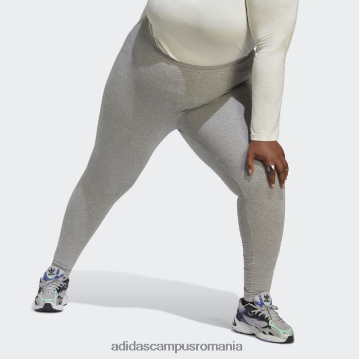adidas campus romania leggings adicolor essentials gri mediu (plus marime) adidas femei gri mediu J266N217343