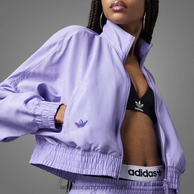 adidas campus romania lila adicolor neuclassics trening top femei liliac J266N217416