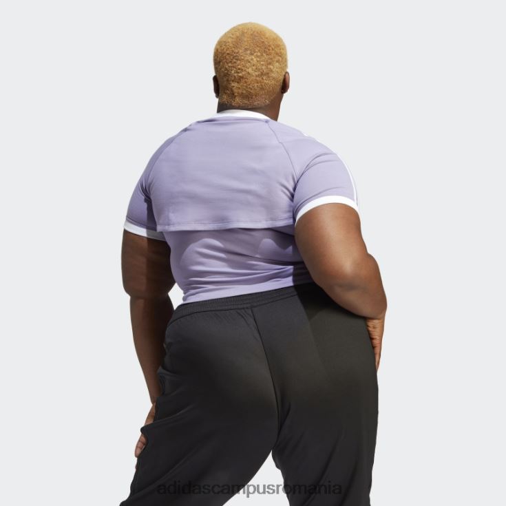 adidas campus romania mereu original tricou (plus size) liliac femei liliac J266N217479