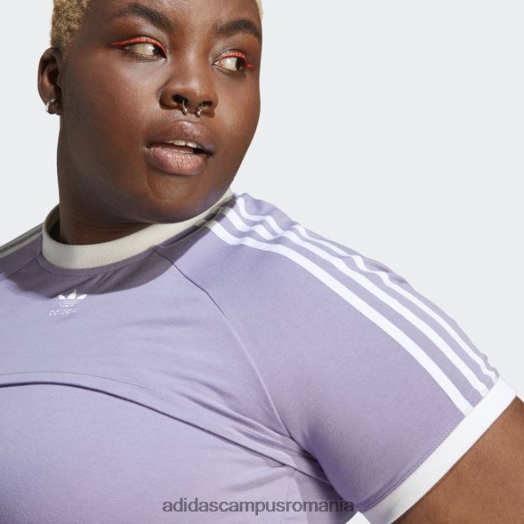 adidas campus romania mereu original tricou (plus size) liliac femei liliac J266N217479