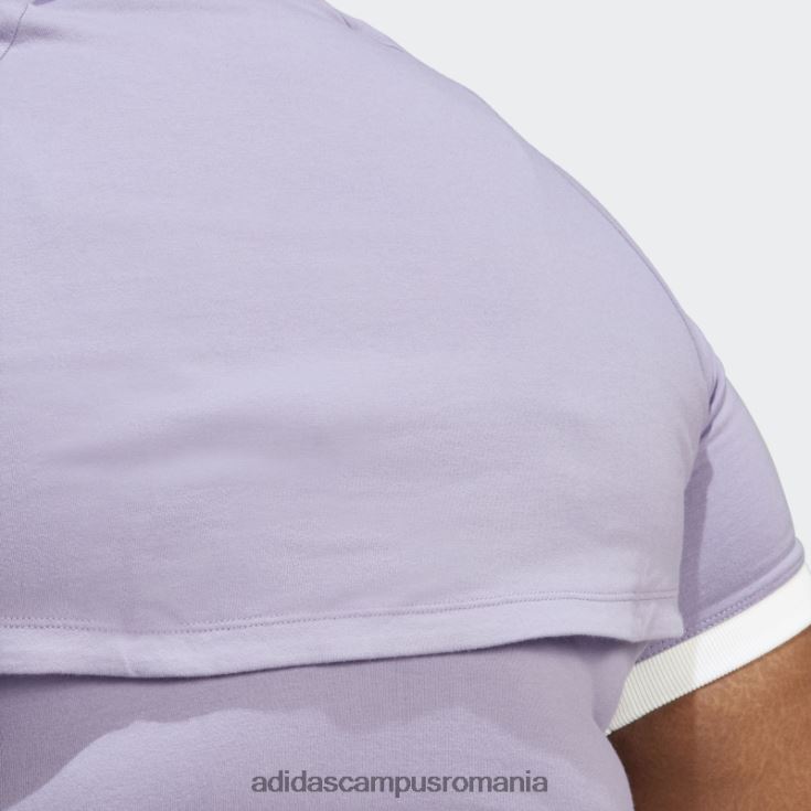adidas campus romania mereu original tricou (plus size) liliac femei liliac J266N217479