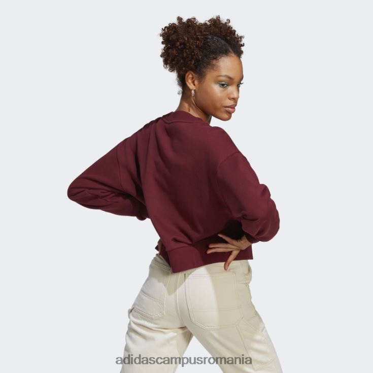 adidas campus romania modă cardigan colegial roșu femei roșu J266N210757