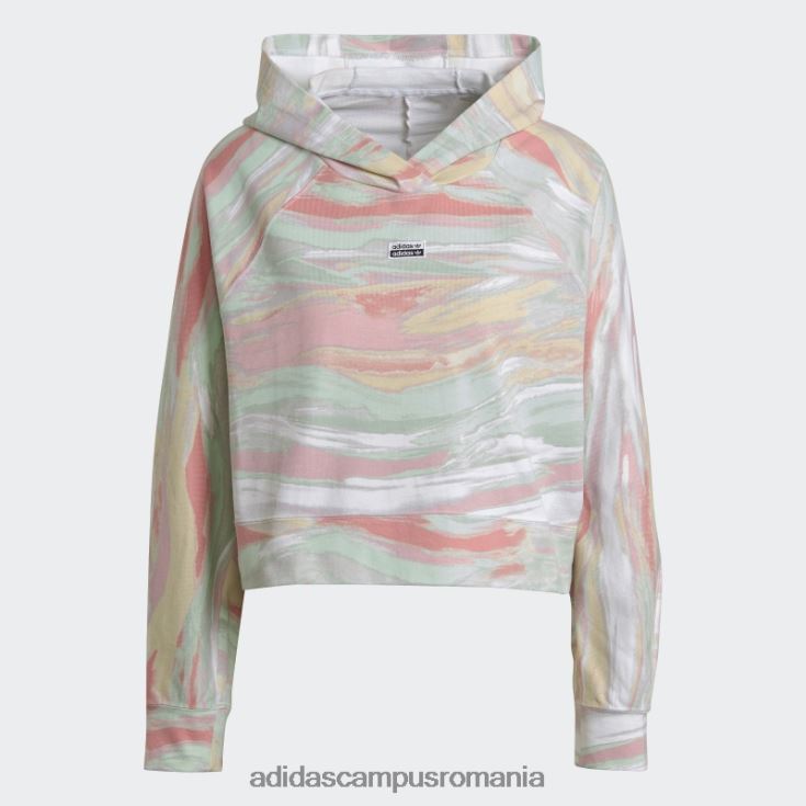 adidas campus romania multicolor r.y.v. hanoracul crop femei multicolor J266N23173