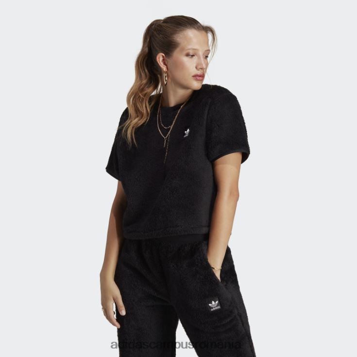 adidas campus romania negru essentials+ pufos tricou adidas femei negru J266N29369