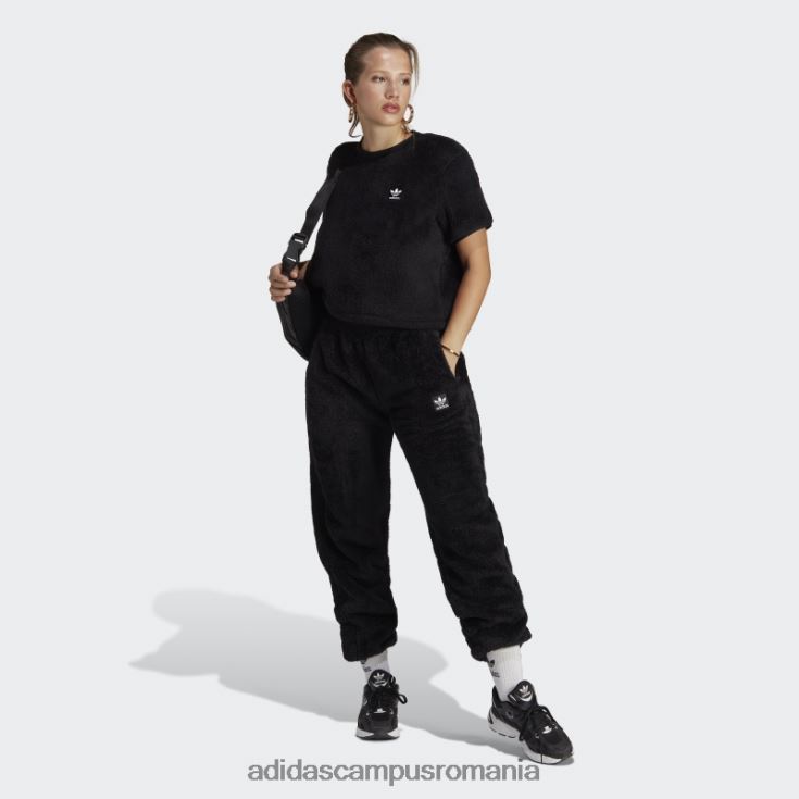adidas campus romania negru essentials+ pufos tricou adidas femei negru J266N29369