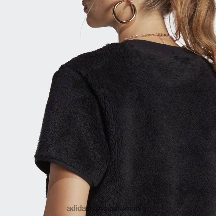 adidas campus romania negru essentials+ pufos tricou adidas femei negru J266N29369