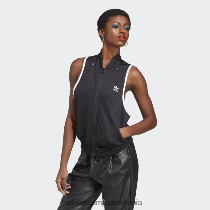 adidas campus romania negru întotdeauna original sst track top femei negru J266N216895